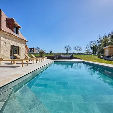 Les Roches Luxueuse Avec Piscine 5 Minutes De Deauville Villa