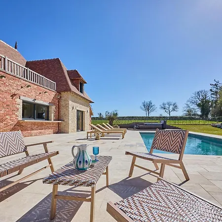 Villa Les Roches Luxueuse Avec Piscine 5 Minutes De Deauville *